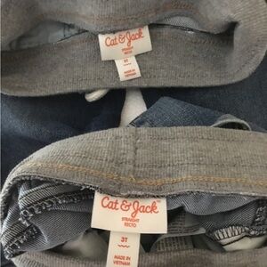 Cat & Jack Dark Blue Straight Jeans. Lot of 2